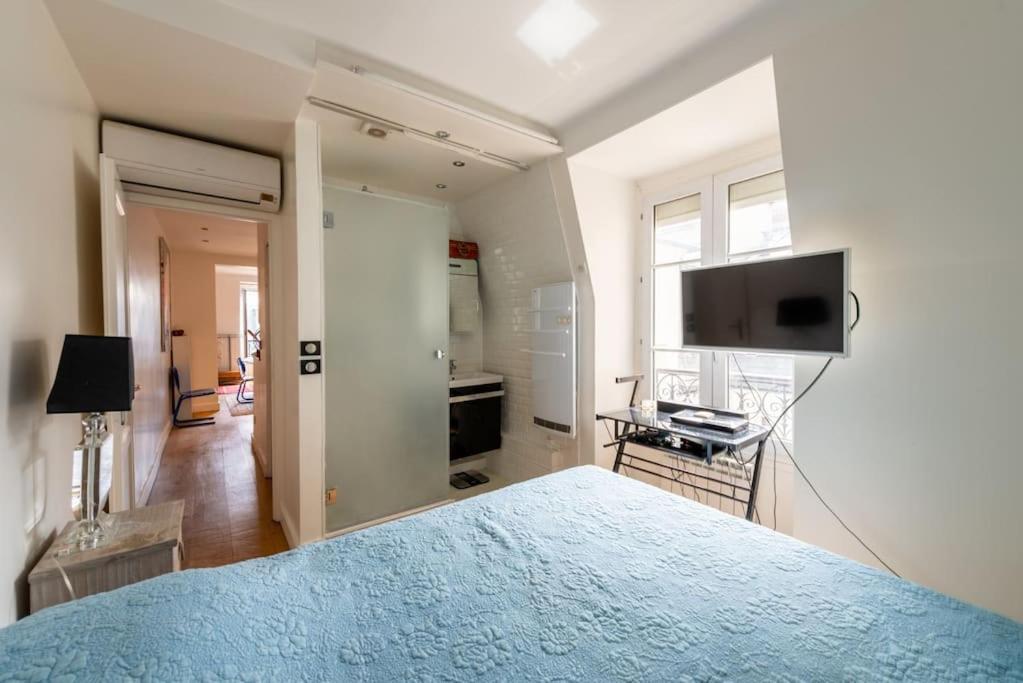 Appartement Vue Tour Eiffel Parijs Buitenkant foto