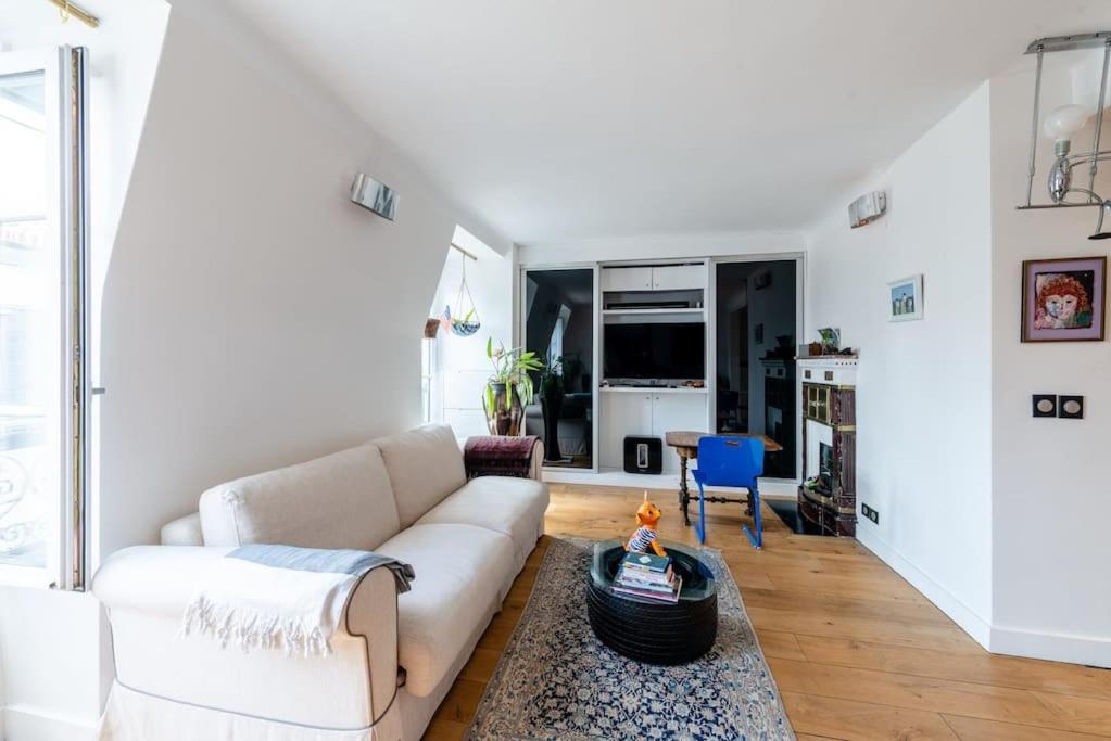 Appartement Vue Tour Eiffel Parijs Buitenkant foto